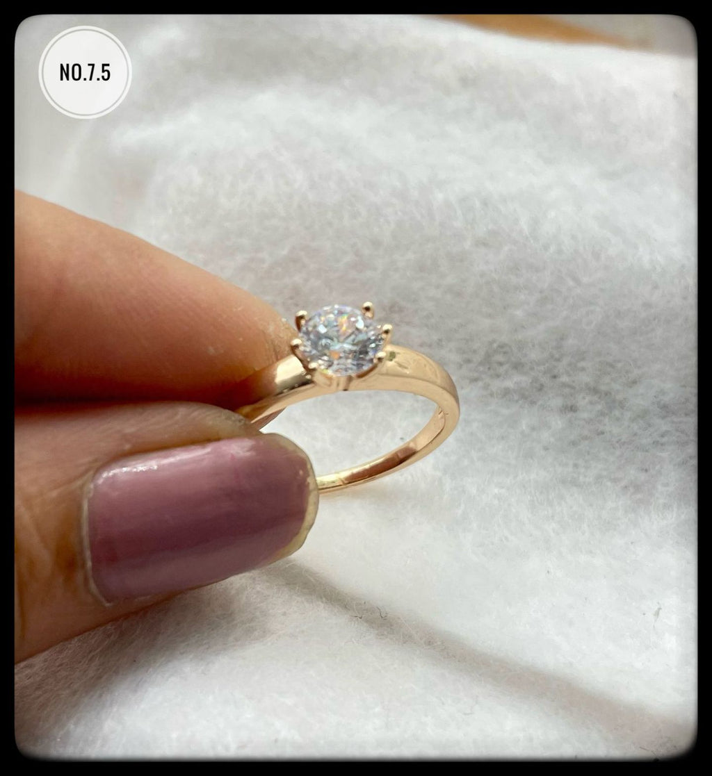 Aurora Promise Soltaire Ring