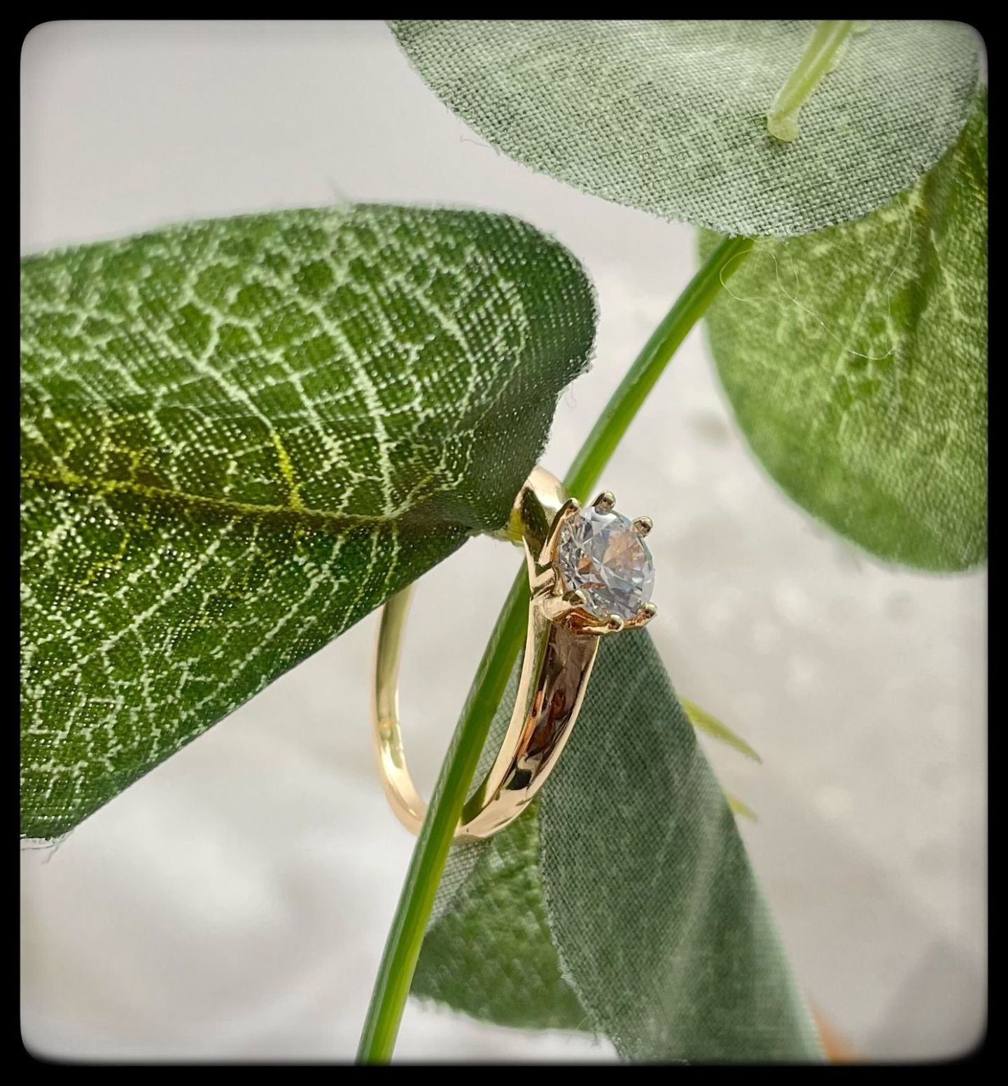 Aurora Promise Soltaire Ring