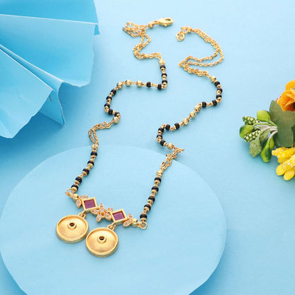 Amrita Gold Plated Mangalsutra