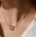 Golden Butterfly Necklace