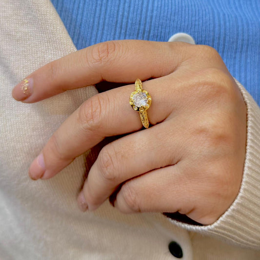 Aurora Promise Soltaire Ring