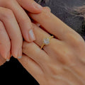 Eternal Shine Halo Soltaire Ring