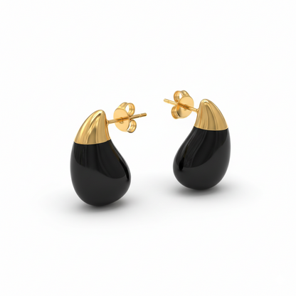 Midnight Elegance Drop Earring