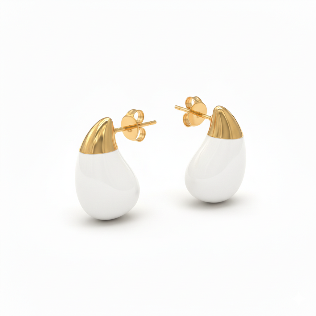 Midnight Elegance Drop Earring
