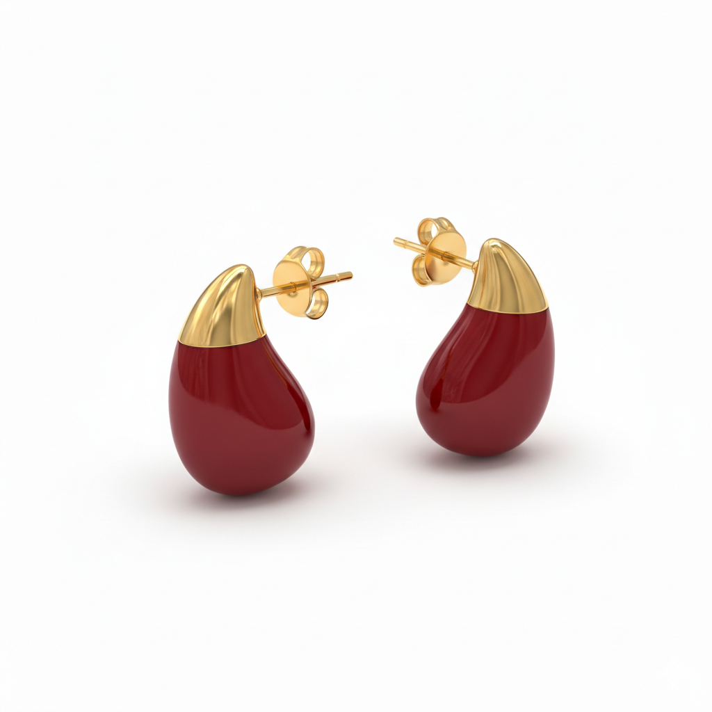 Midnight Elegance Drop Earring