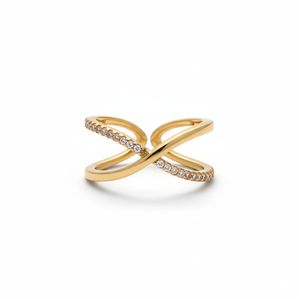 Infinity Luxe Crisscross Ring