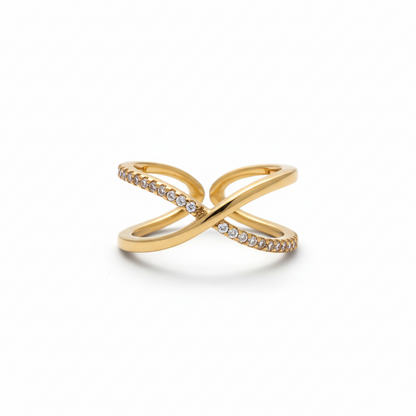 Infinity Luxe Crisscross Ring