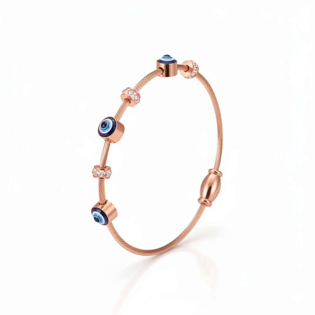 Astra Evil Eye Crystal Bracelet