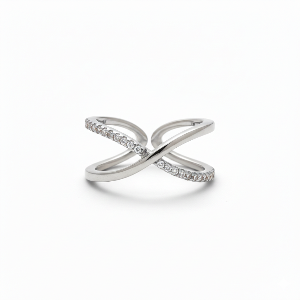 Infinity Luxe Crisscross Ring