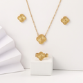 Golden Clover Royale Jewellery Set