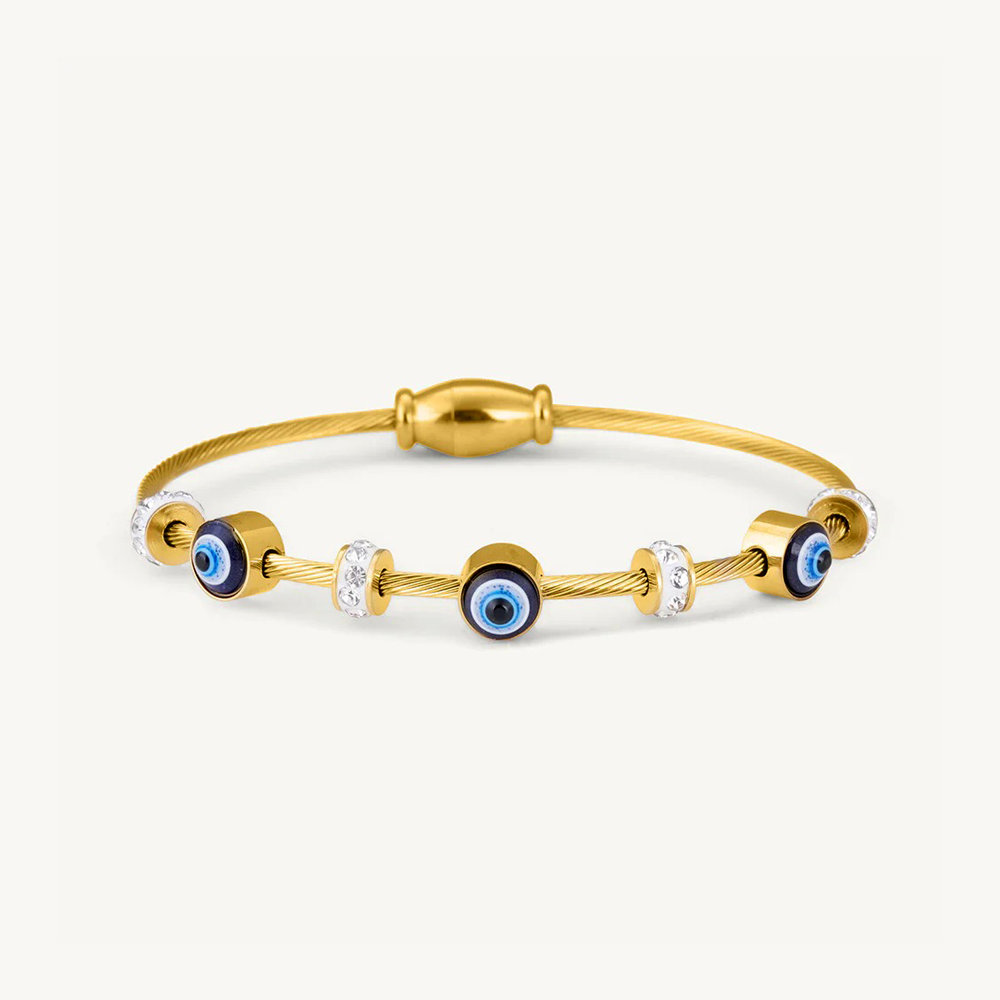 Astra Evil Eye Crystal Bracelet