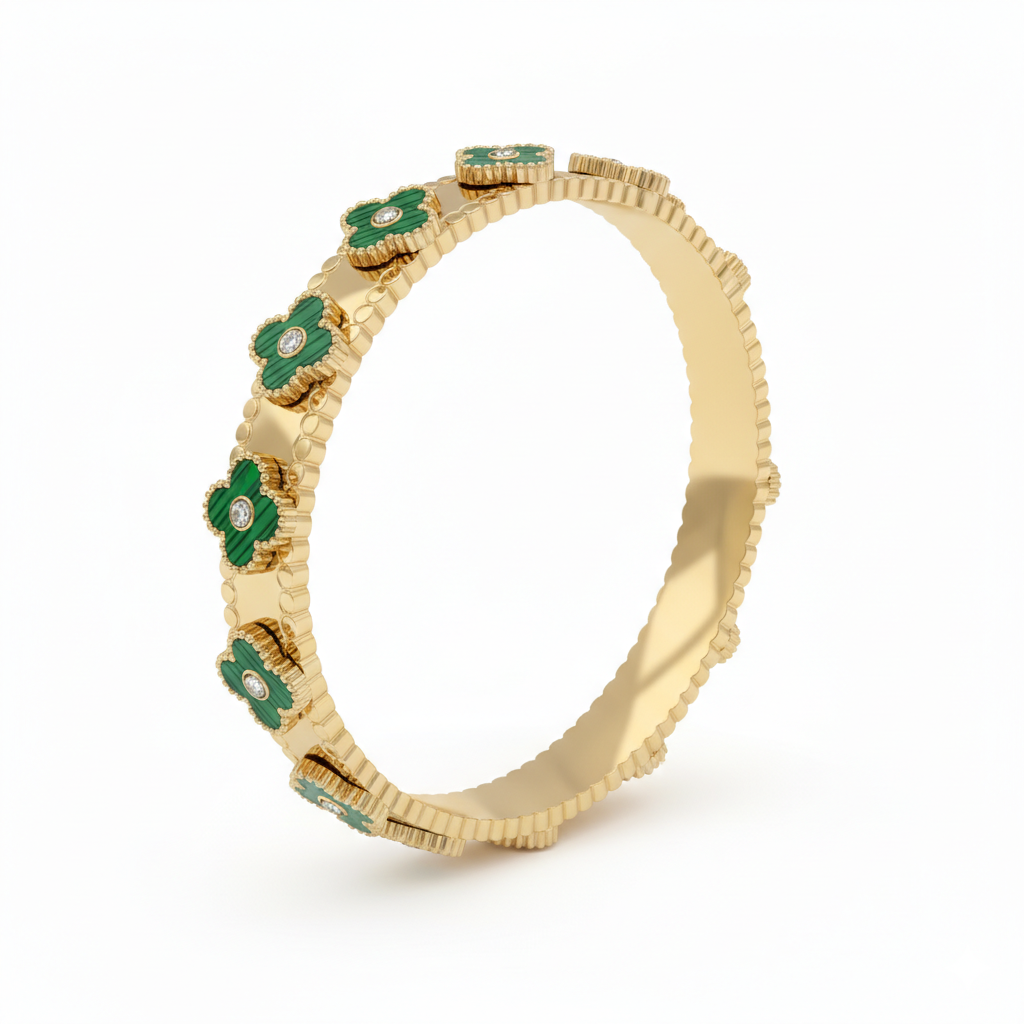 Aria Clover Bangle