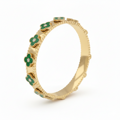 Aria Clover Bangle