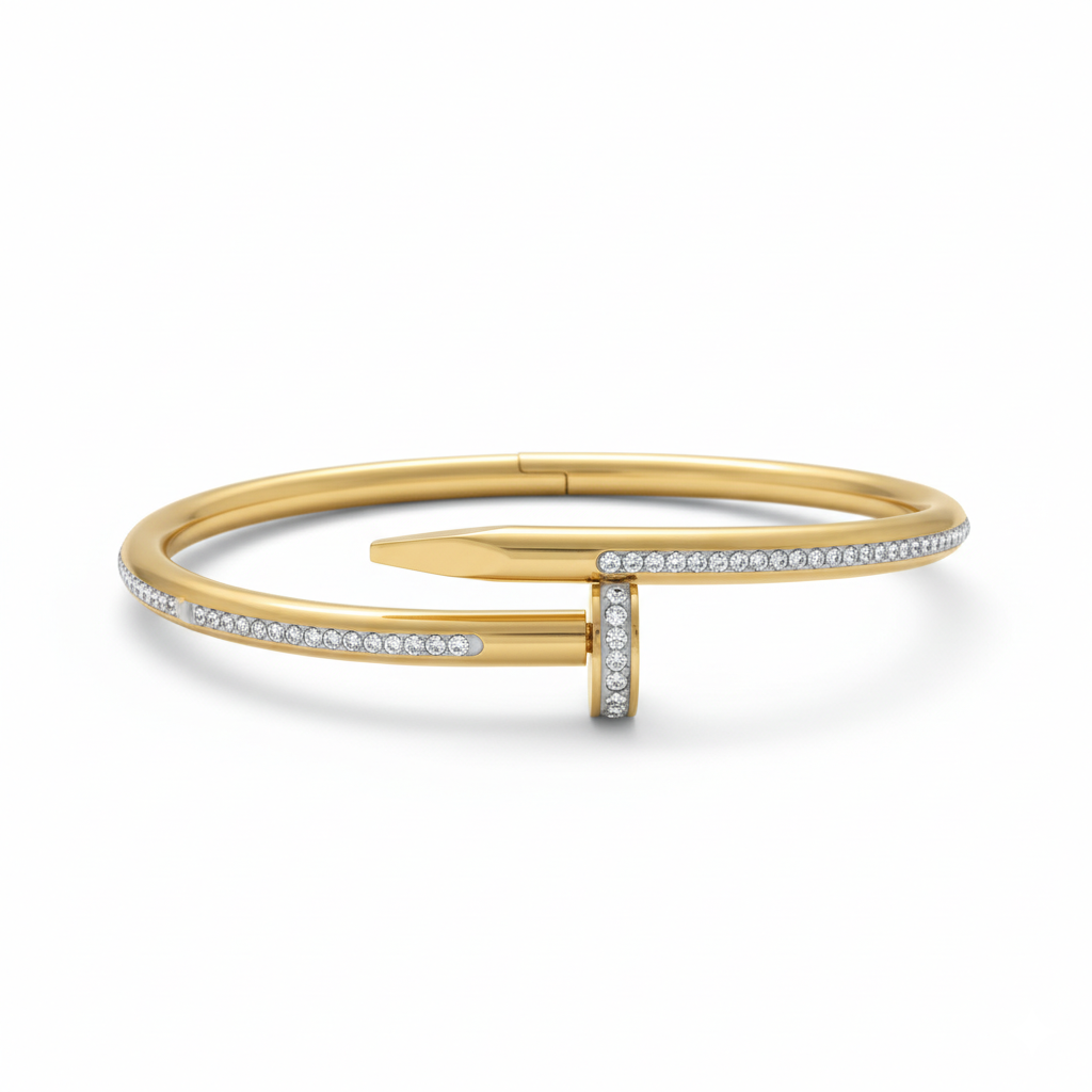 Golden Legacy Nail Bracelet