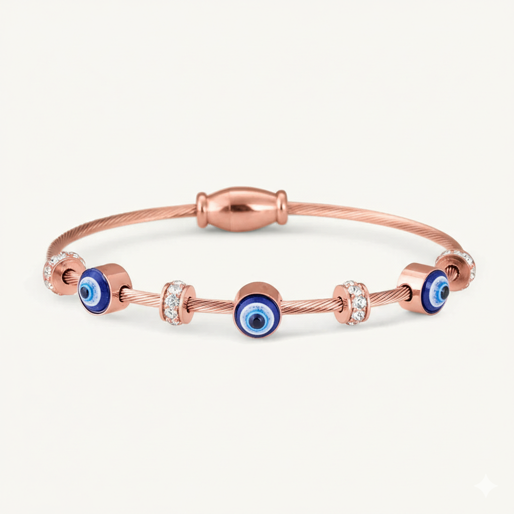 Astra Evil Eye Crystal Bracelet