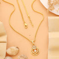 Sarvee One Gram Gold Plated Chain Pendant