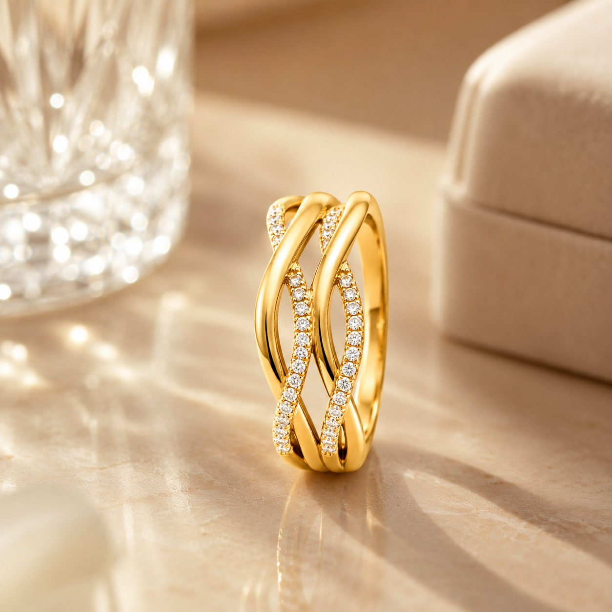 Infinity Glow Ring