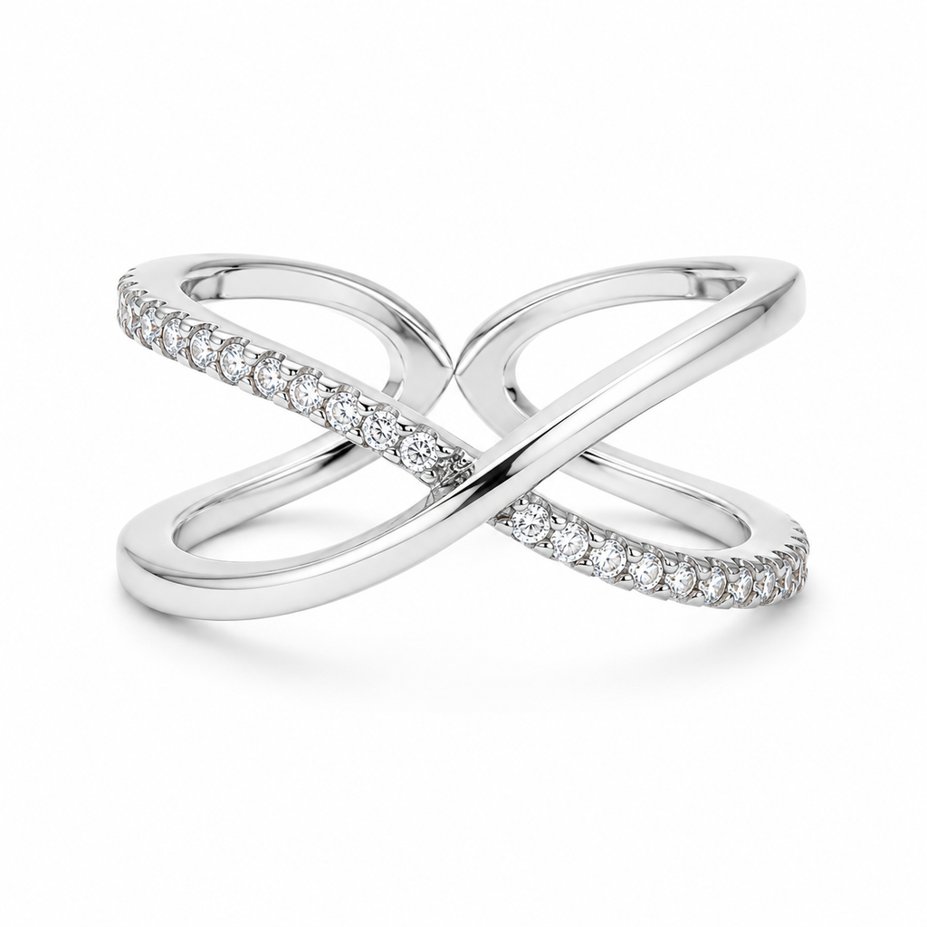 Infinity Luxe Crisscross Ring