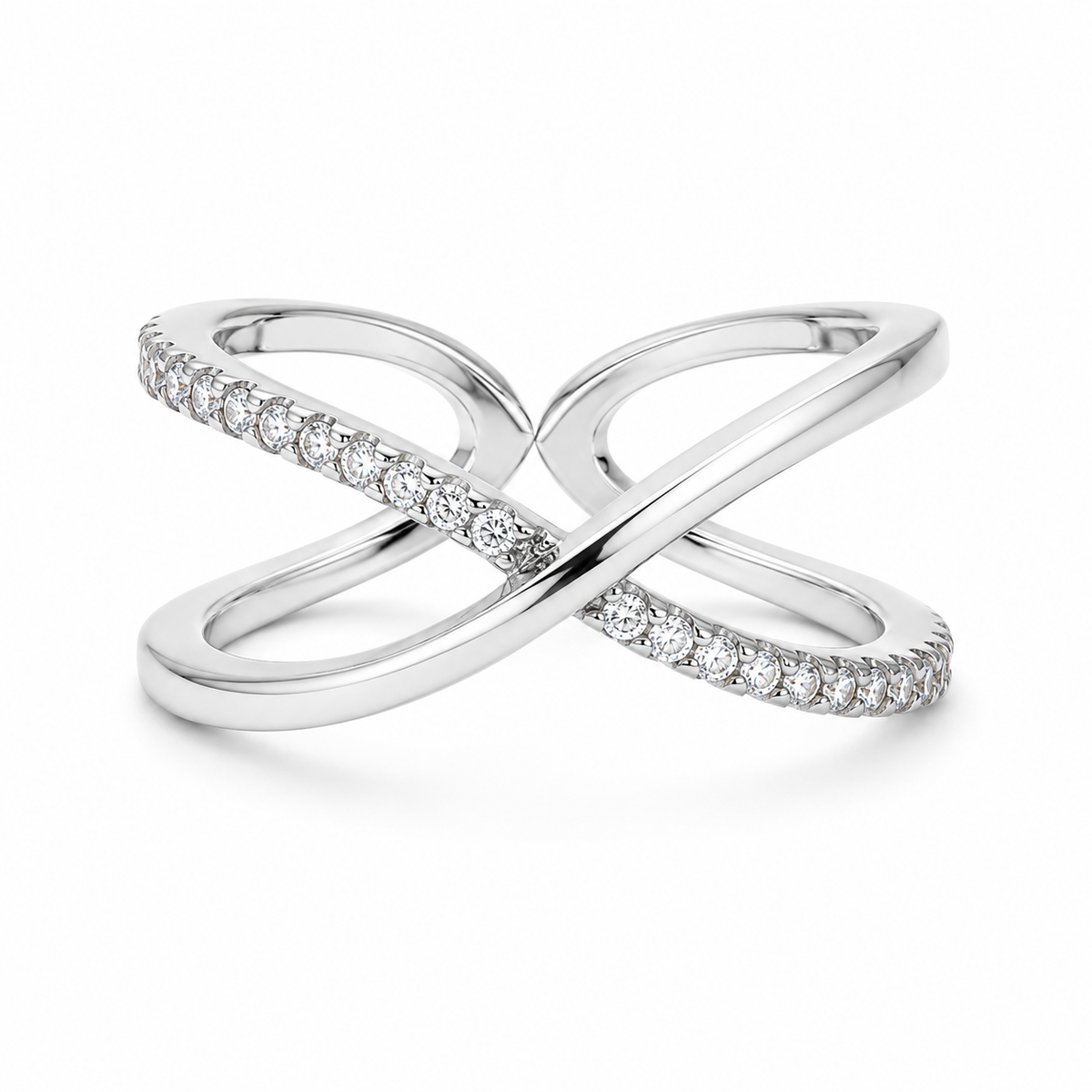 Infinity Luxe Crisscross Ring
