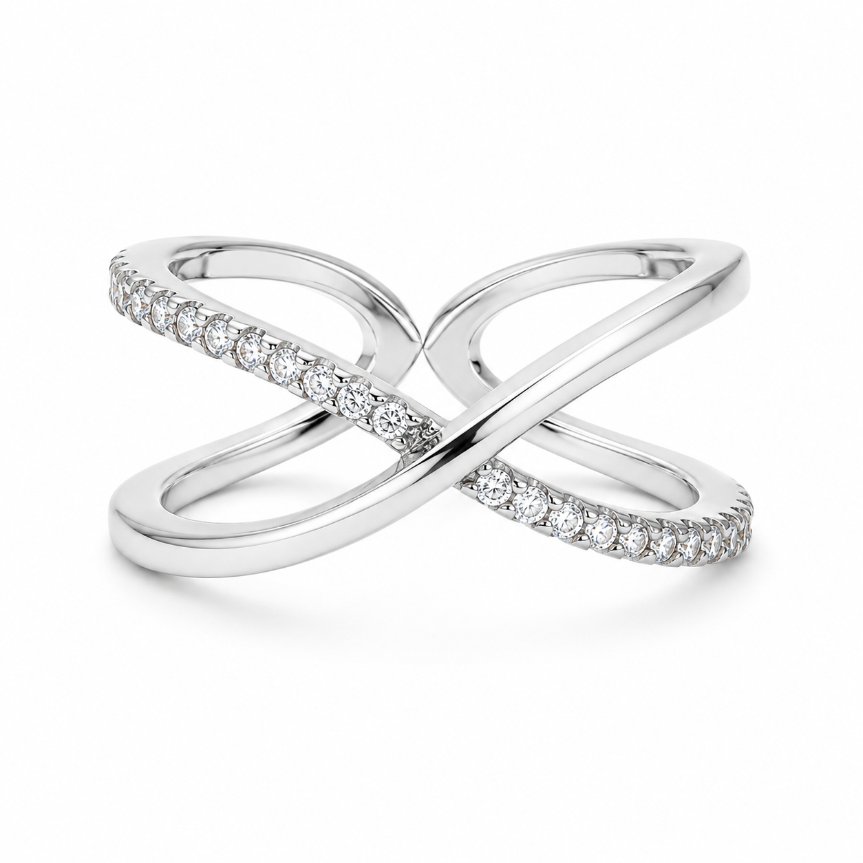 Infinity Luxe Crisscross Ring