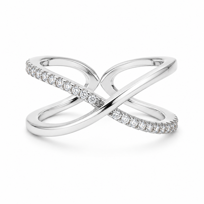 Infinity Luxe Crisscross Ring