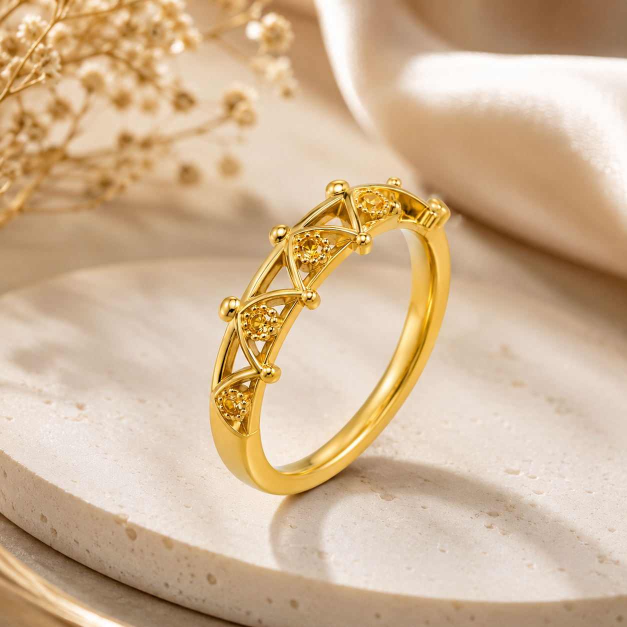Lakshri Crown Of Elegance Ring