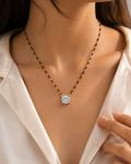 Lakshri Solitaire-Style Mangalsutra Pendant
