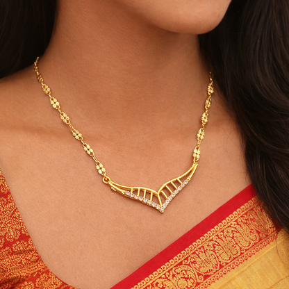 Anvika Gold Plated Mangalsutra