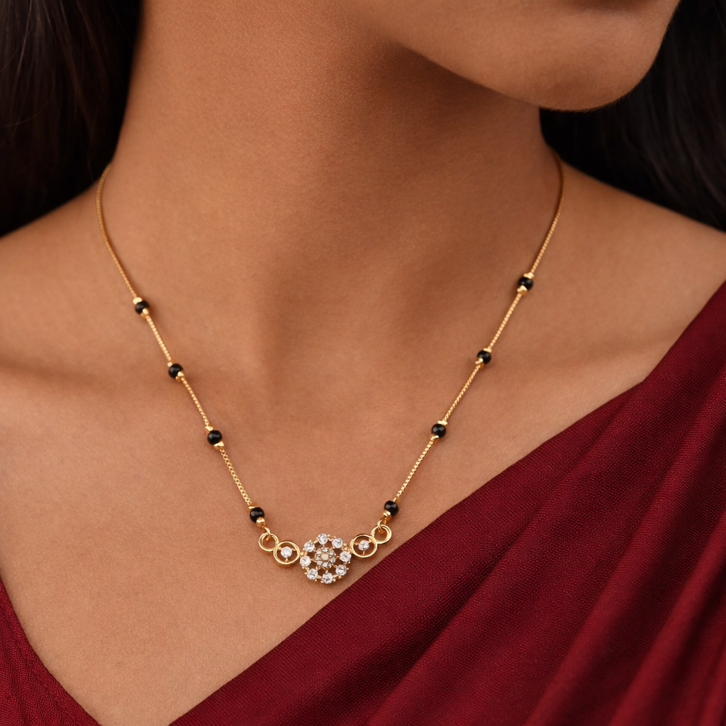 Bhavya Gold Plated Mangalsutra