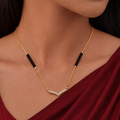 Ishani Gold Plated Mangalsutra
