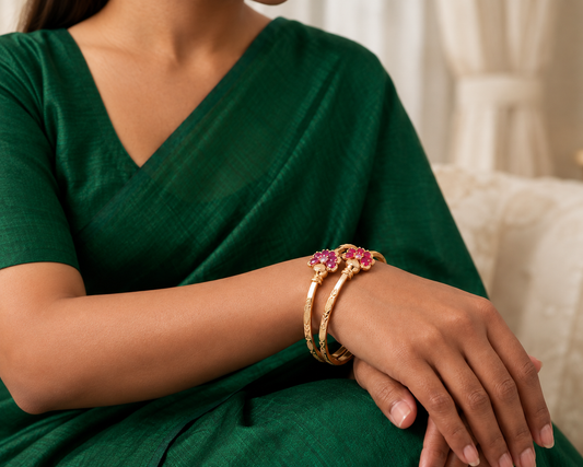 Charu Blossom Bangles