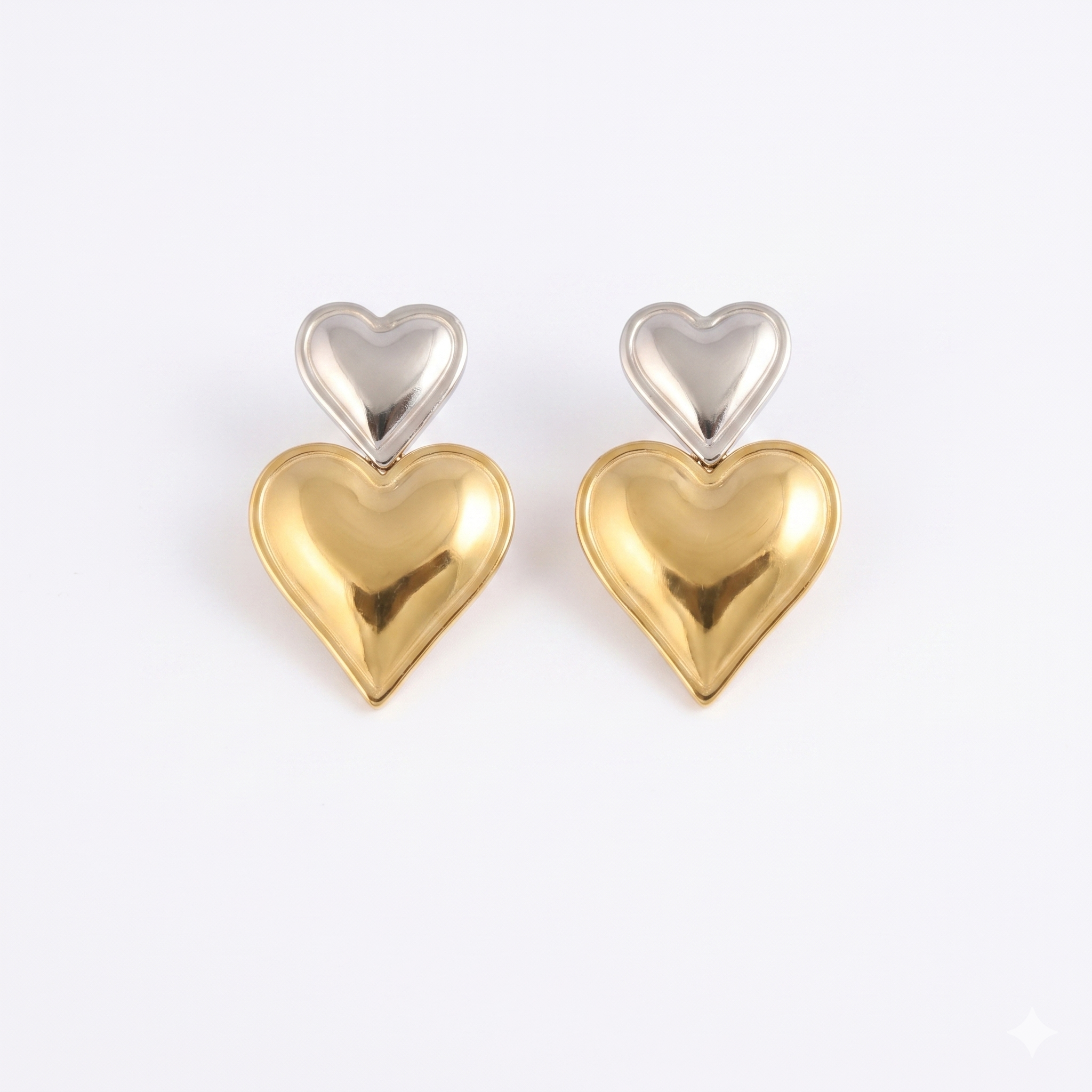 Lakshri Twin Hearts Earring