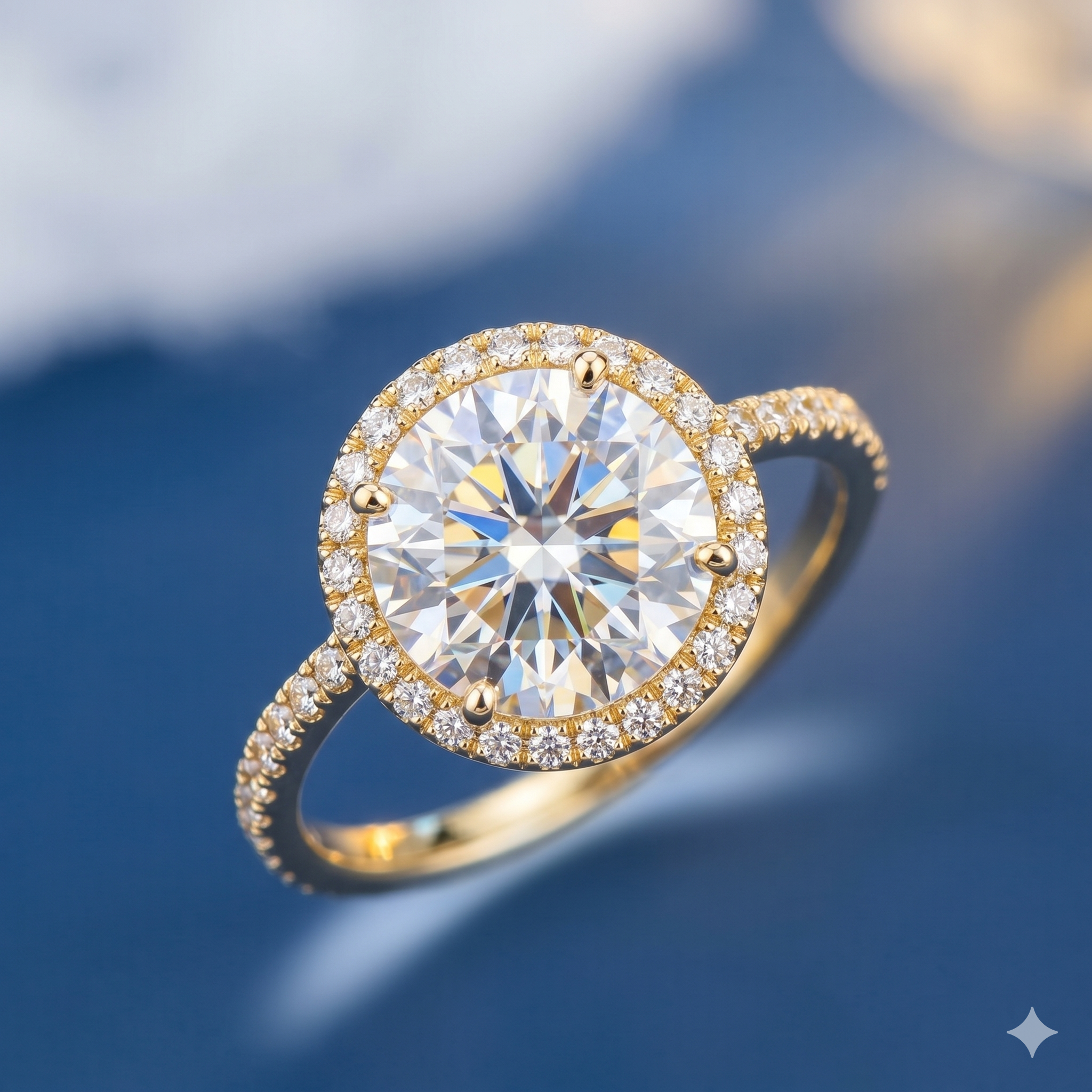 Brillance Halo Ring