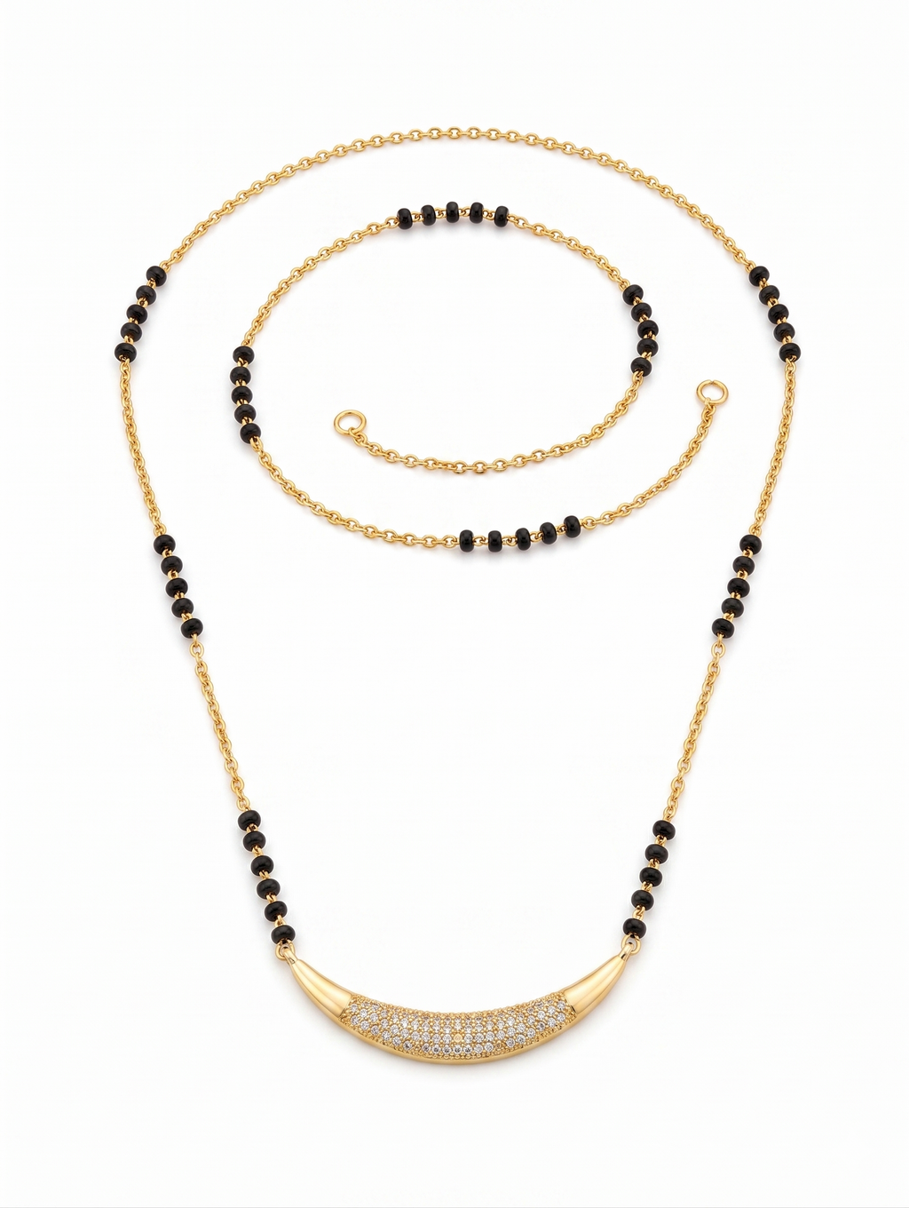 Tara Crescent Modern Mangalsutra