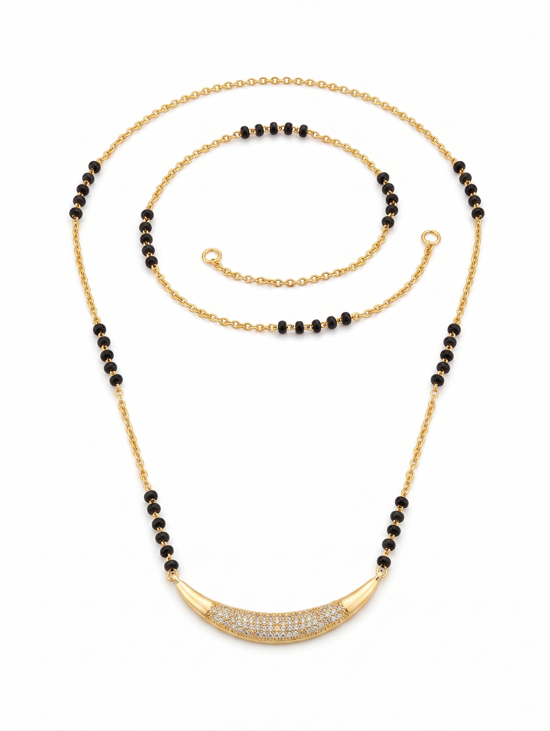 Tara Crescent Modern Mangalsutra