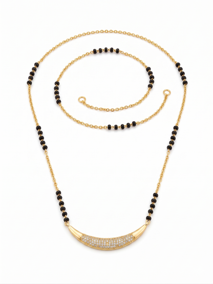 Tara Crescent Modern Mangalsutra