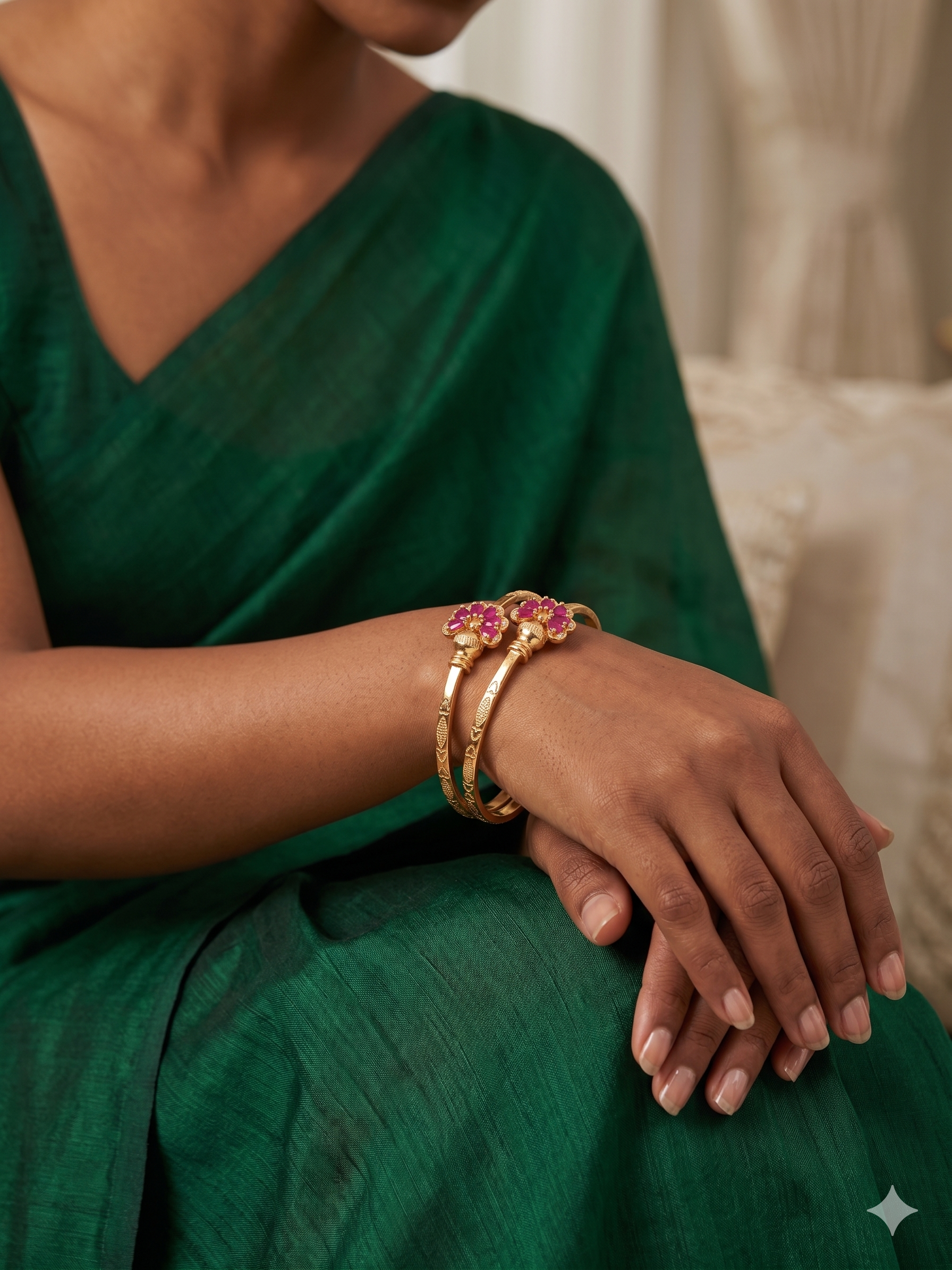 Charu Blossom Bangles
