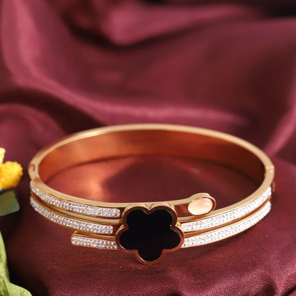 Gold Plated Clover Bracelets
