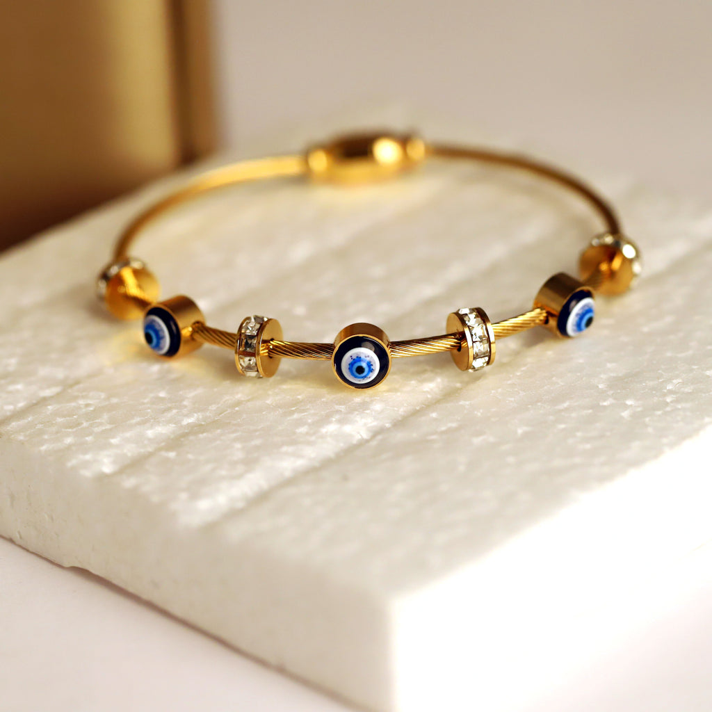 Astra Evil Eye Crystal Bracelet