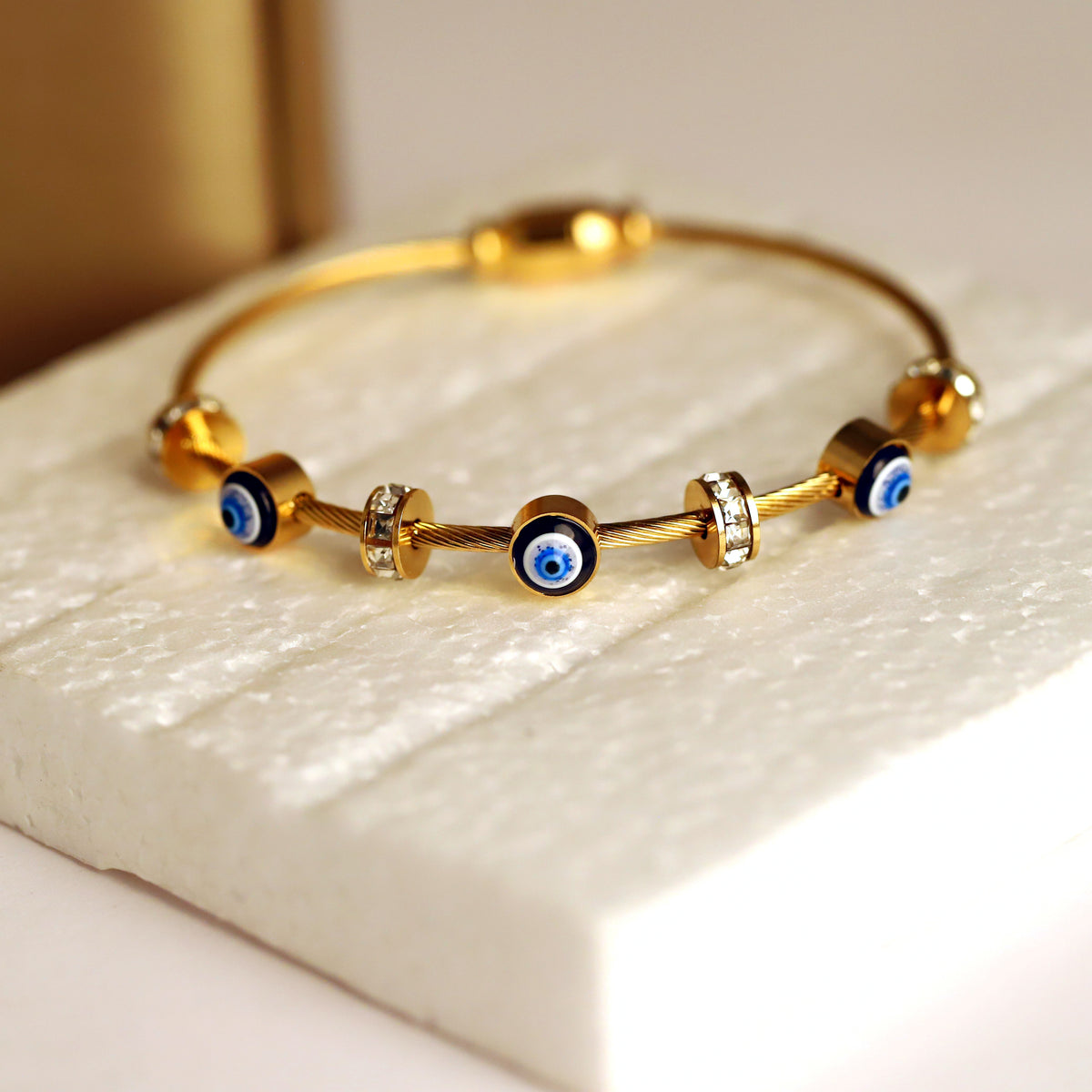 Astra Evil Eye Crystal Bracelet