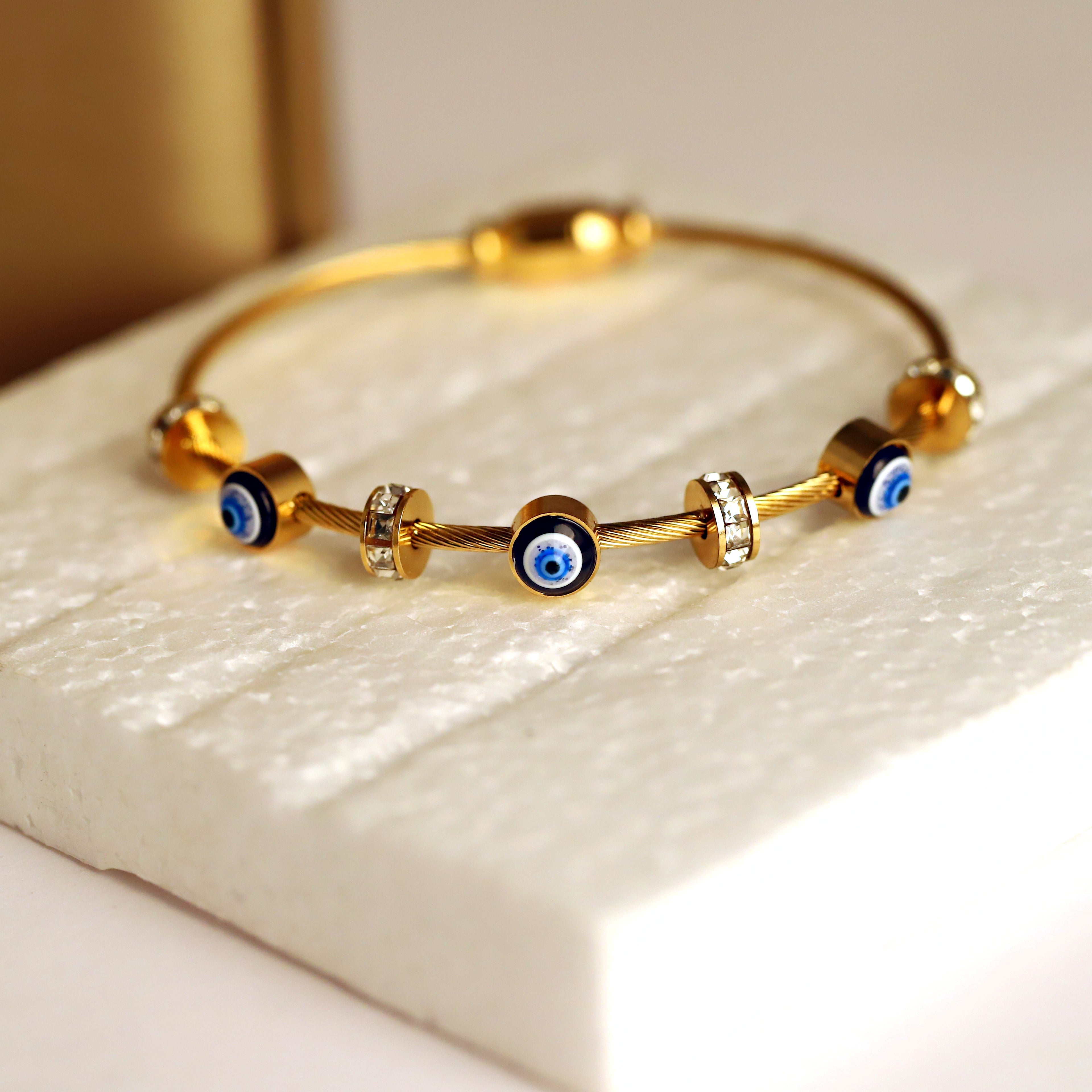 Astra Evil Eye Crystal Bracelet
