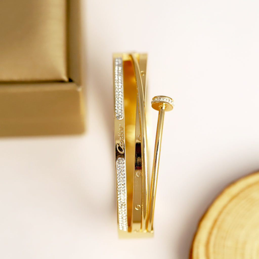 Celeste Sparkle Nail Bangle