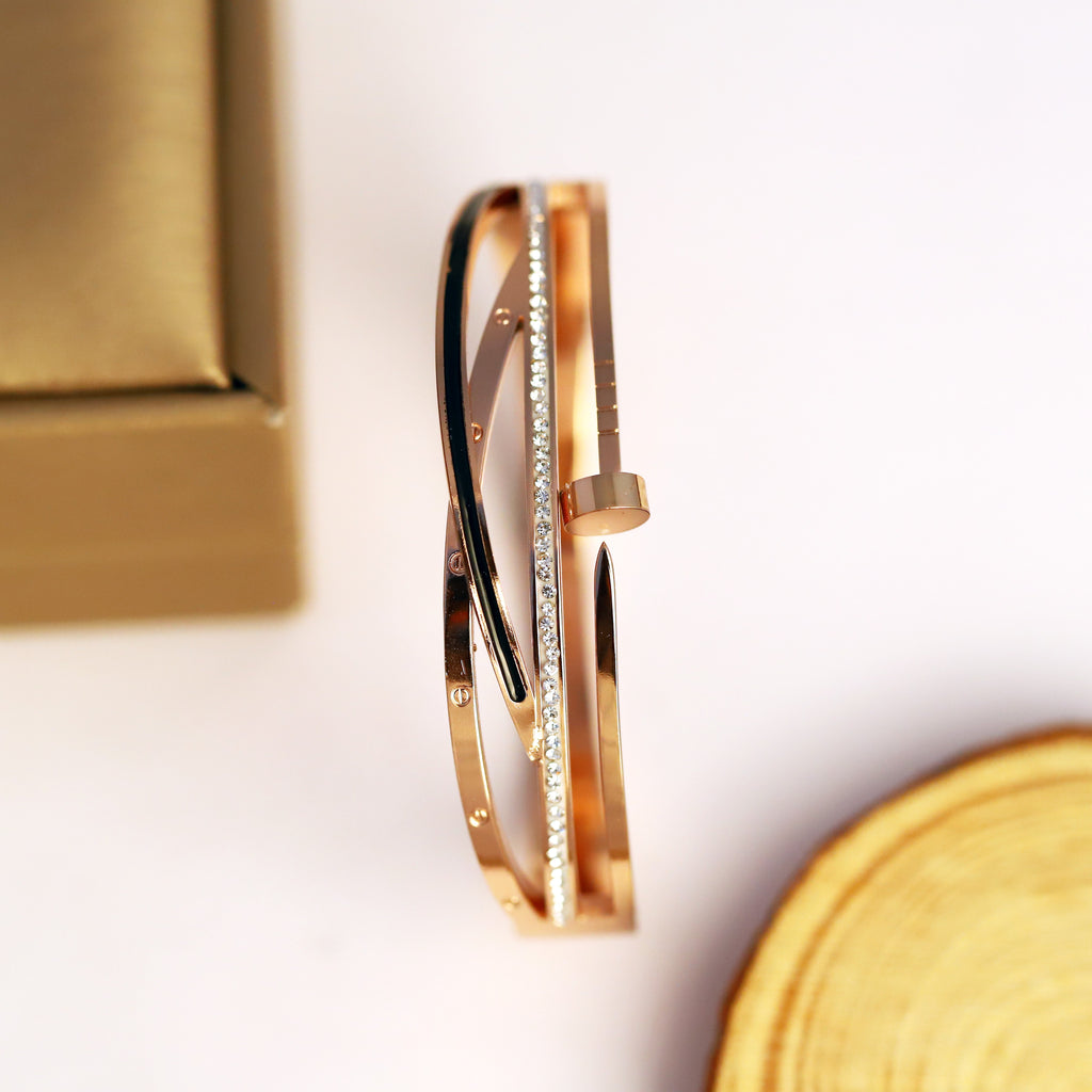 Celeste Sparkle Nail Bangle