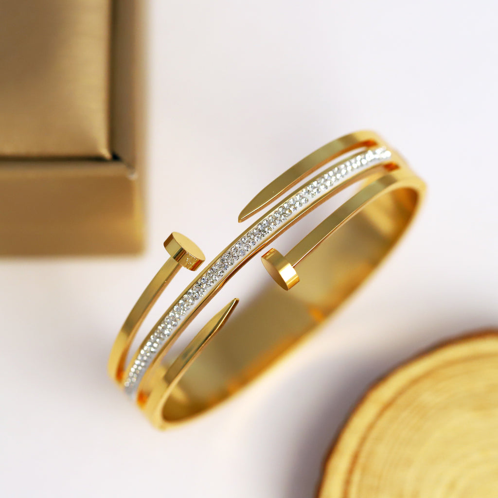 Celeste Sparkle Nail Bangle