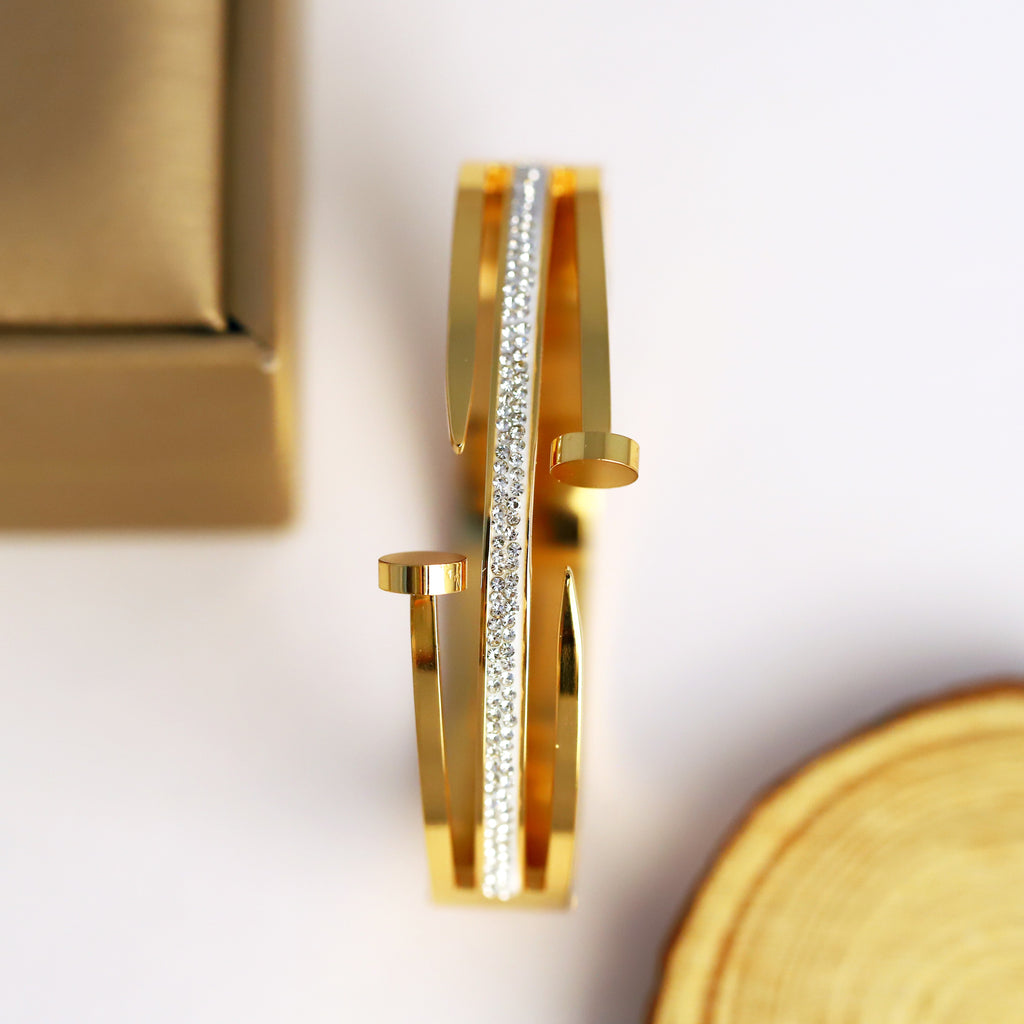 Celeste Sparkle Nail Bangle