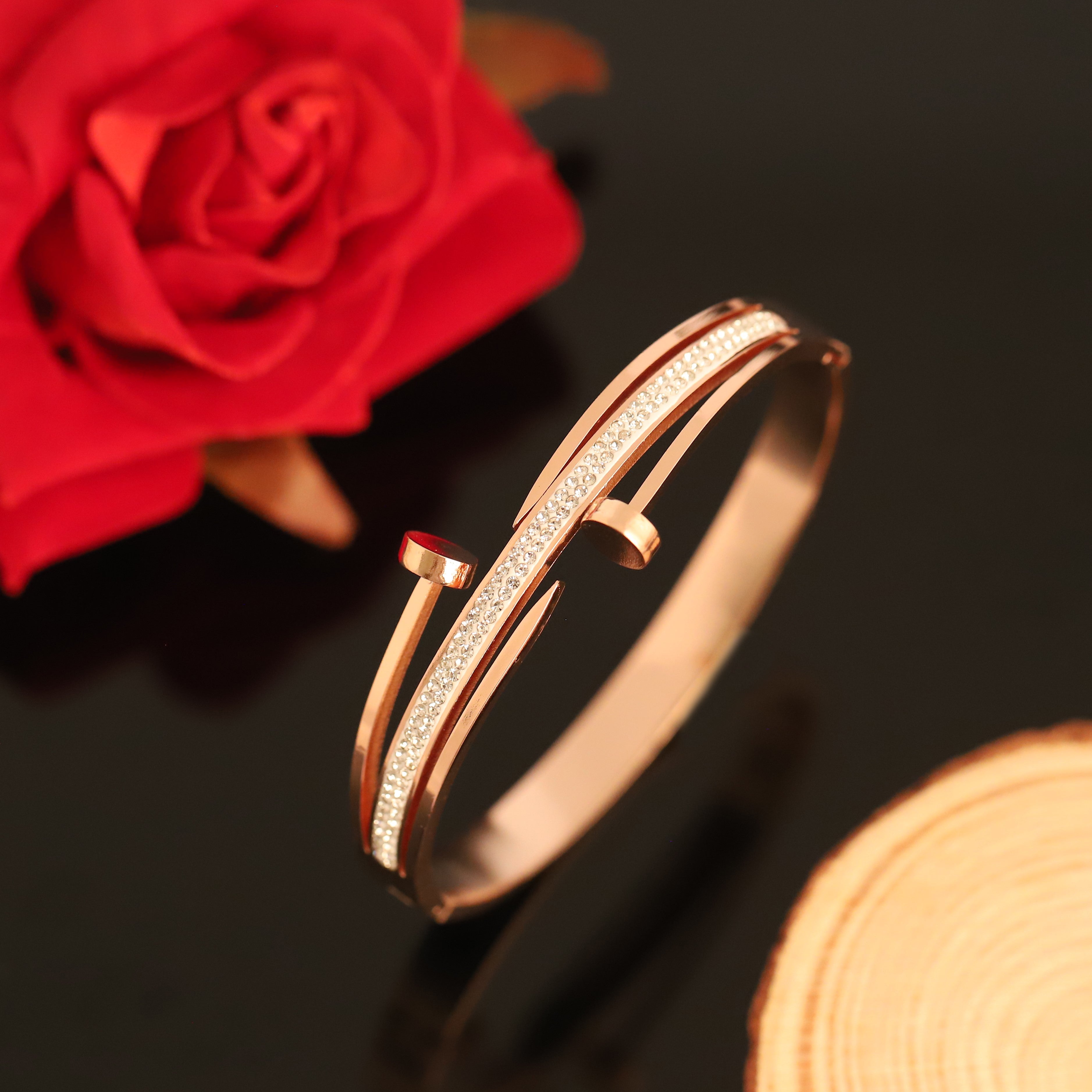 Celeste Sparkle Nail Bangle