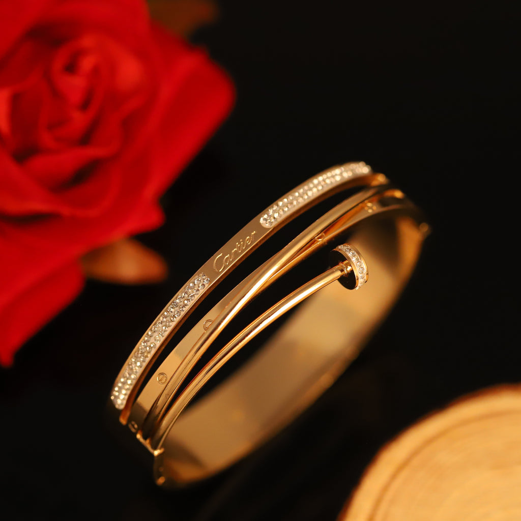 Celeste Sparkle Nail Bangle