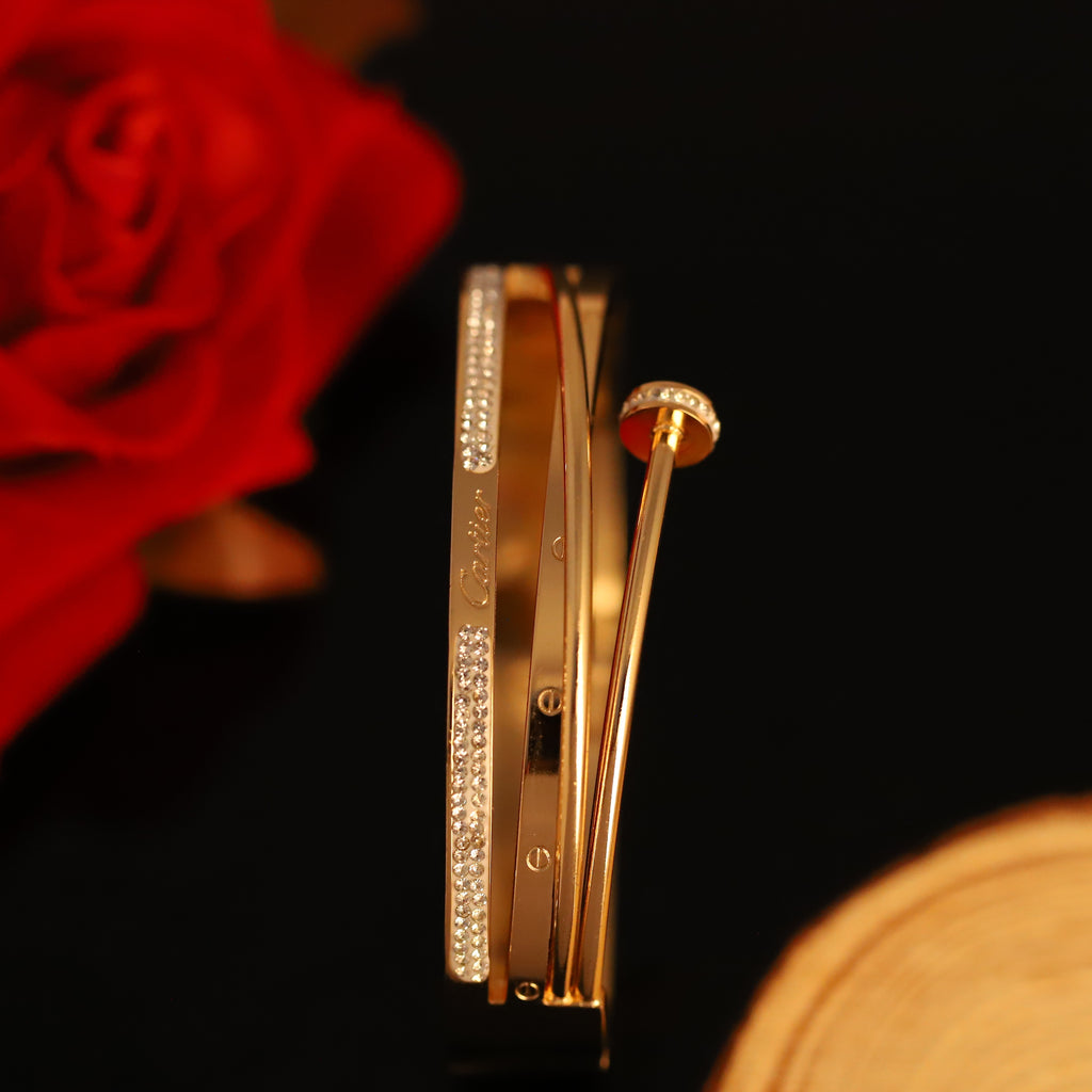 Celeste Sparkle Nail Bangle