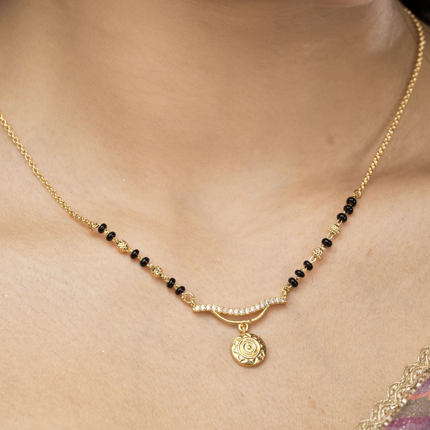 Revika Gold Mangalsutra