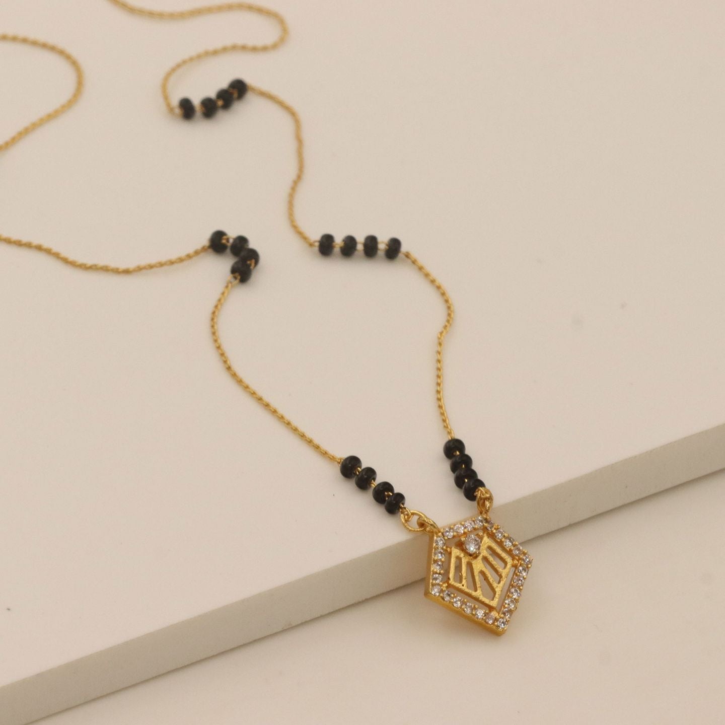 Shivya Gold Plated Mangalsutra